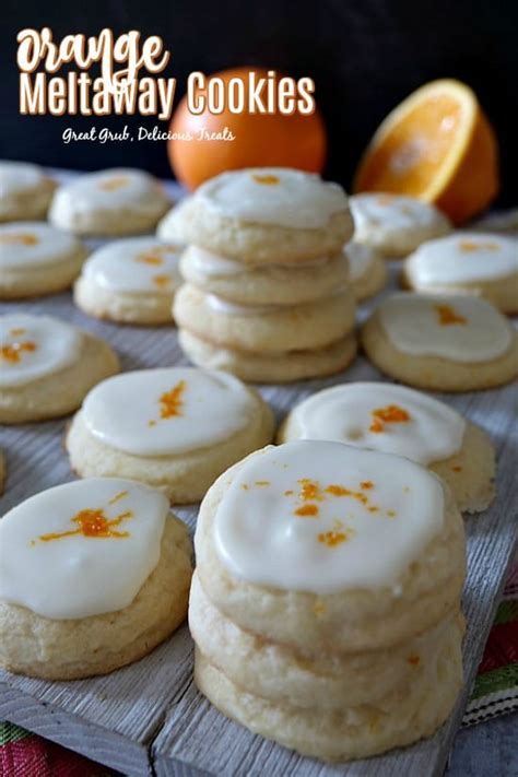 orange-meltaway-cookies-great-grub-delicious-treats image