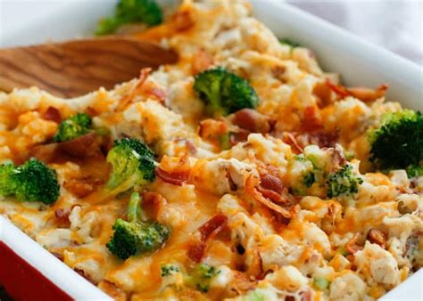 baked-potato-chicken-and-broccoli-casserole image