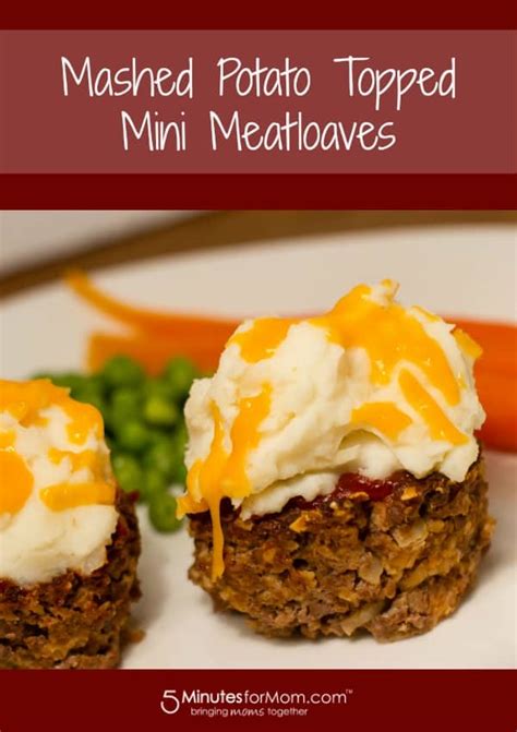 easy-mashed-potato-topped-mini-meatloaves-5-minutes image