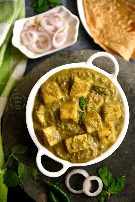hariyali-paneer-pudina-paneer-curry image