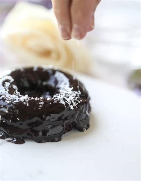 salted-dark-chocolate-fudge-donuts-how-sweet-eats image