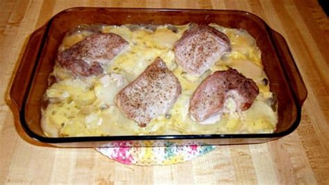 easy-one-dish-pork-chops-with-scalloped-potatoes image