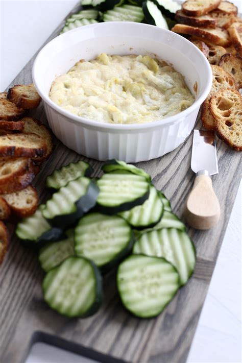 cheesy-baked-artichoke-dip-a-bountiful-kitchen image