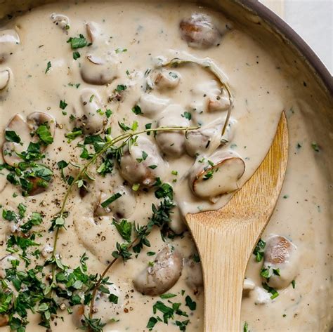 creamy-mushroom-sauce-simply-delicious image
