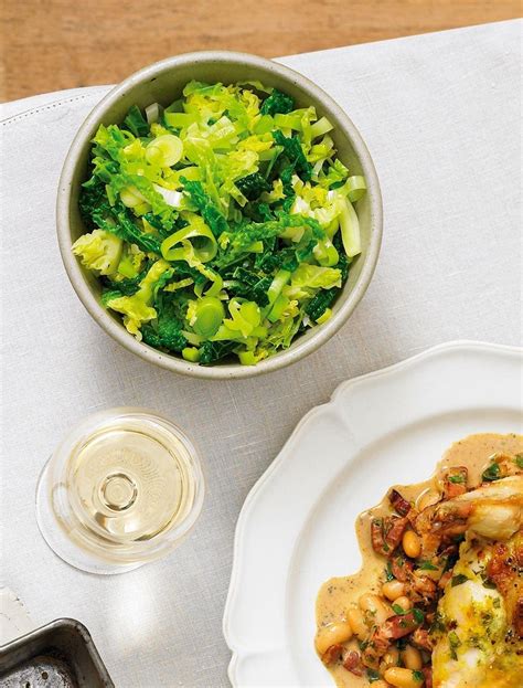 buttered-cabbage-and-leeks-recipe-delicious-magazine image