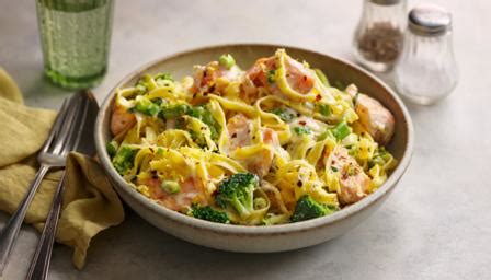 salmon-and-broccoli-pasta-recipe-bbc-food image