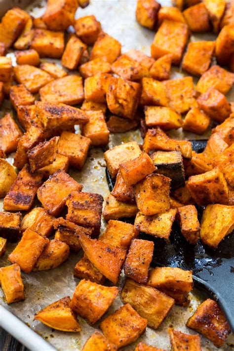 spicy-sweet-roasted-sweet-potatoes-spicy-southern image