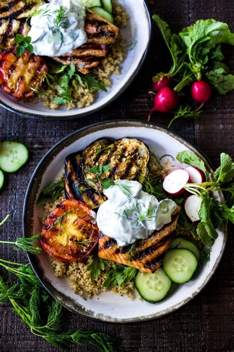 mediterranean-grilled-salmon-bowls-feasting-at-home image