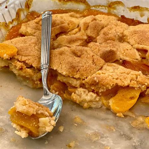 peach-cobbler-with-cookie-dough-topping-greg-fly image