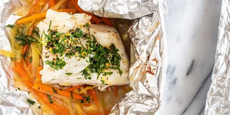 cod-baked-in-foil-with-leeks-and-carrots-recipe-today image