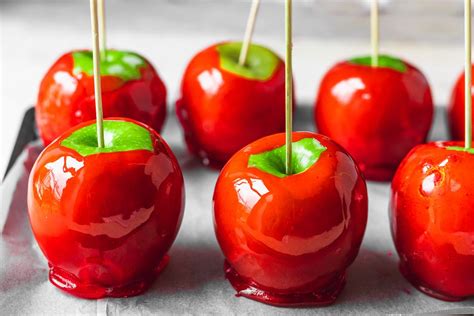 homemade-cinnamon-candy-apples-the-spruce-eats image