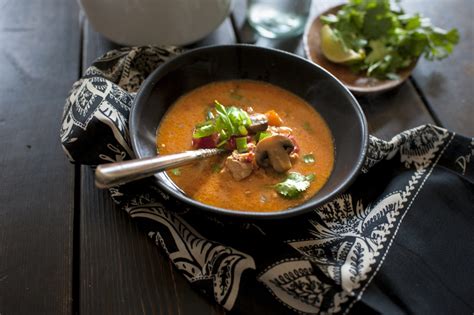 thai-inspired-creamy-chicken-soup-gluten-free-living image