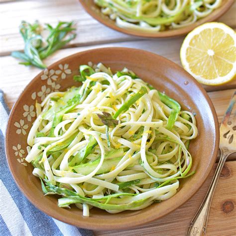 shaved-asparagus-pasta-salad-simple-seasonal image