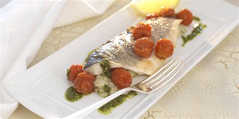 grilled-sea-bass-recipe-with-herb-risotto-great image