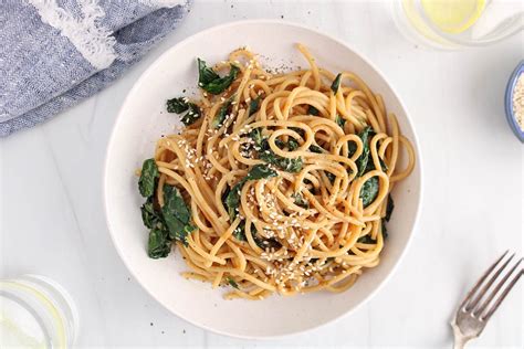 quick-kale-sesame-noodles-20-minute-recipe-plant image