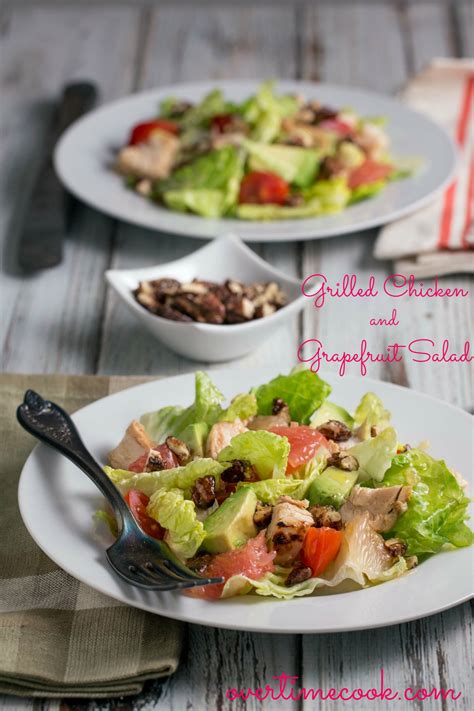 grilled-chicken-and-grapefruit-salad-overtime-cook image
