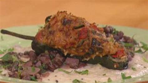 tex-mex-stuffed-poblanos-with-manchego-sauce-and image