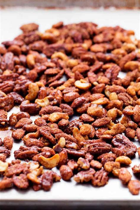 roasted-cinnamon-sugar-candied-nuts-the-recipe-critic image