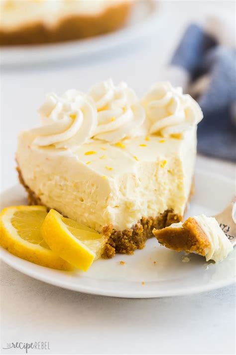 no-bake-lemon-cheesecake-recipe-video-the image