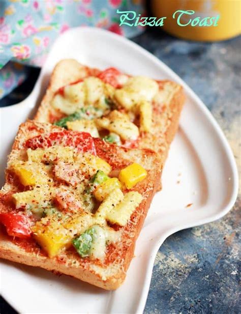 pizza-toast-recipe-oven-and-stove-top-method image