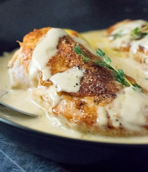 pan-seared-chicken-breast-with-garlic-thyme-cream-sauce image