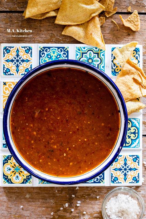 tomatillo-red-chili-salsa-maricruz-avalos-kitchen-blog image