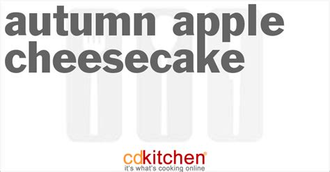 autumn-apple-cheesecake-recipe-cdkitchencom image