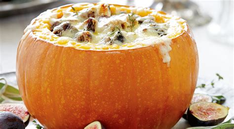 cheese-and-sourdough-stuffed-pumpkin image