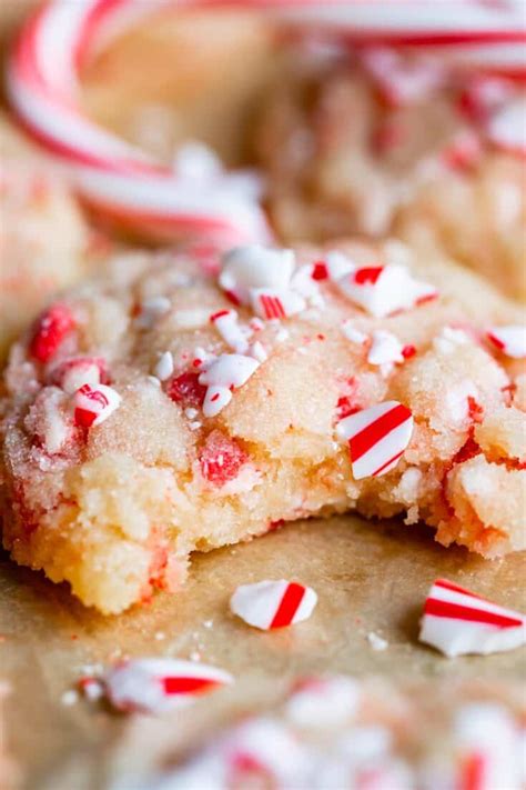 peppermint-crunch-sugar-cookies-the-food-charlatan image