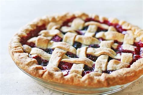 rhubarb-berry-pie-recipe-simply image