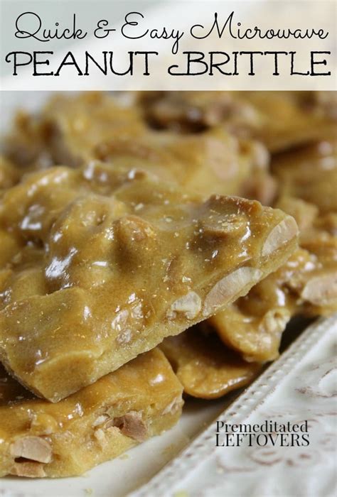 quick-and-easy-microwave-peanut-brittle image