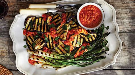 grilled-eggplant-and-green-onions-with-red-pepper image