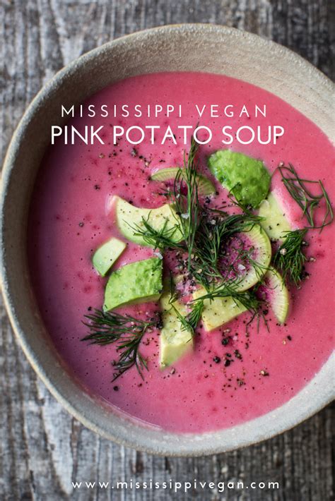 pink-potato-soup-mississippi-vegan image