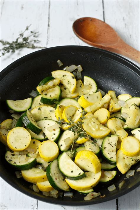 zucchini-and-squash-saute-with-thyme-family-food-on image