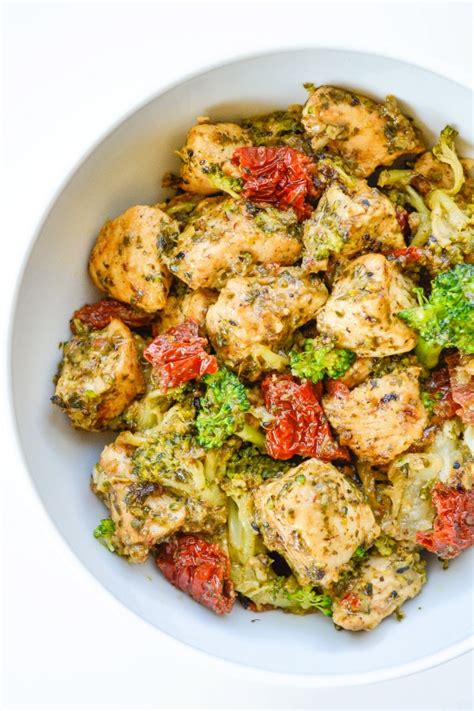 basil-pesto-chicken-and-veggies-recipe-sum-of-yum image