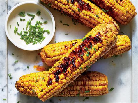 smoky-grilled-corn-recipe-cooking-light image