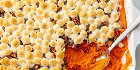 sweet-potato-casserole-with-marshmallows-delish image
