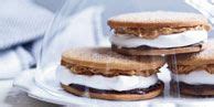 chocolate-peanut-butter-moon-pies-recipe-delishcom image