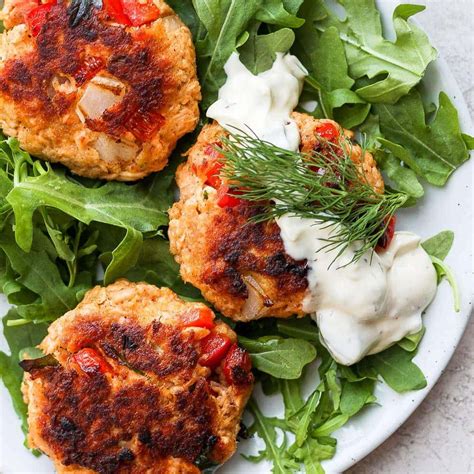 simple-salmon-patties-recipe-fit-foodie-finds image