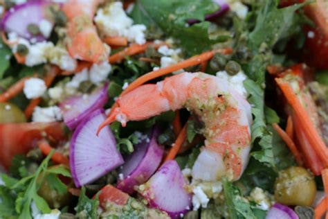 shrimp-mediterranean-salad-cecelias-good-stuff image
