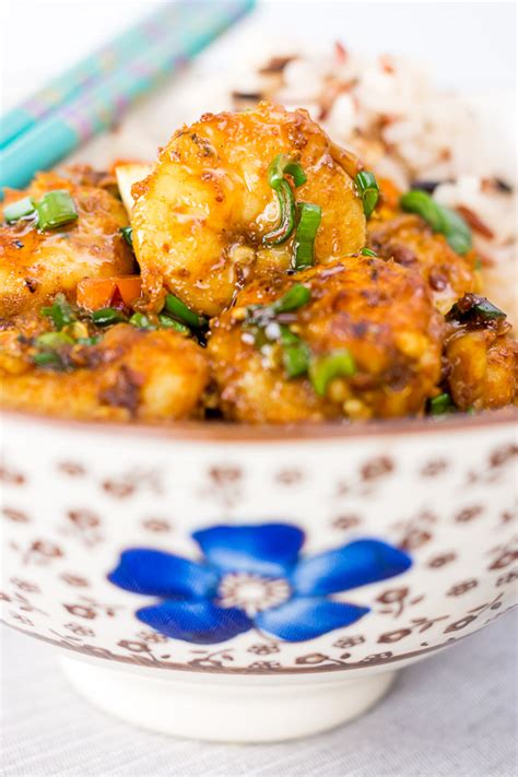 szechuan-prawns-quick-spicy-stir-fry-krumpli image