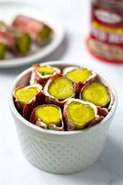 easy-dried-beef-pickle-roll-ups-the-schmidty-wife image