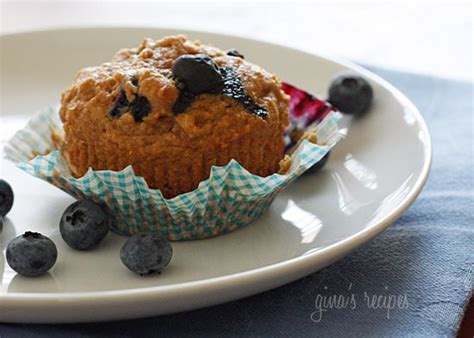 whole-wheat-blueberry-muffins-skinnytaste image