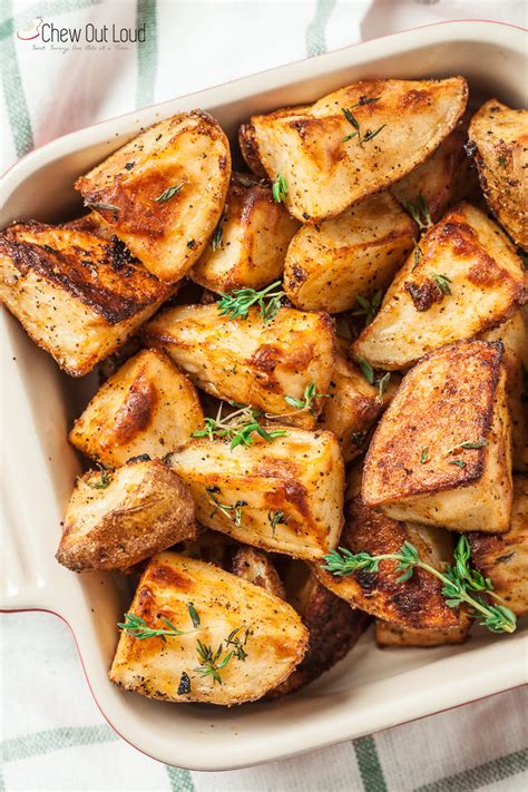 garlic-herb-roasted-potatoes-chew-out-loud image