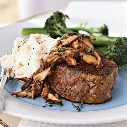 beef-tenderloin-steaks-with-shiitake-mushroom-sauce image