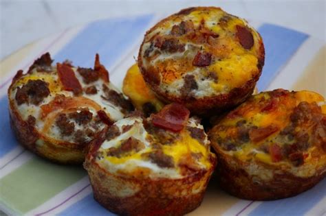 bacon-egg-and-sausage-breakfast-cups-daily-dish image