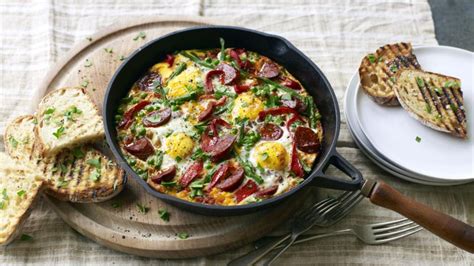 flamenco-eggs-recipe-bbc-food image