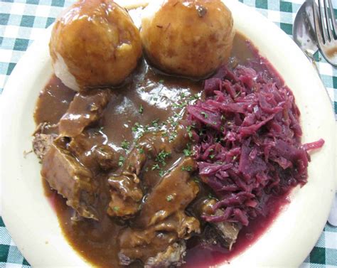 traditional-sauerbraten-with-gingersnap-gravy image