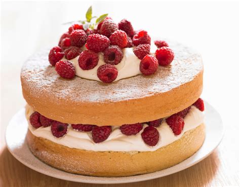light-and-airy-genoise-sponge-cake-recipe-the-spruce image