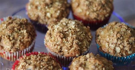 carrot-and-zucchini-muffins-with-oatmeal-crumble image